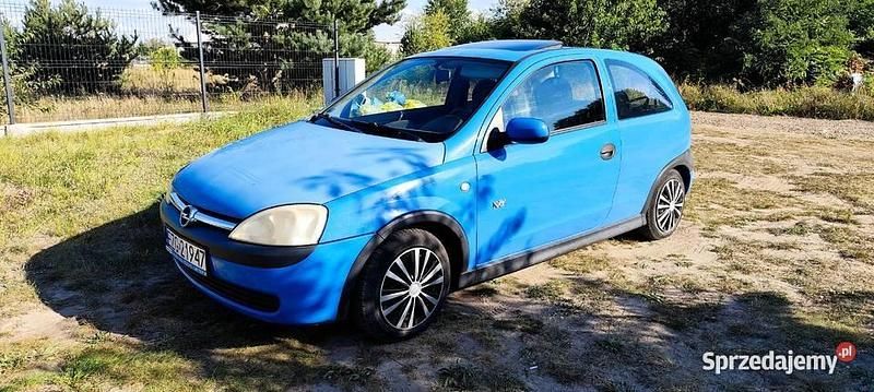 Niebieski Używany 2003 Opel Corsa Eco Hatchback | 5800 zł (Dość drogi) - Obraz 1/4