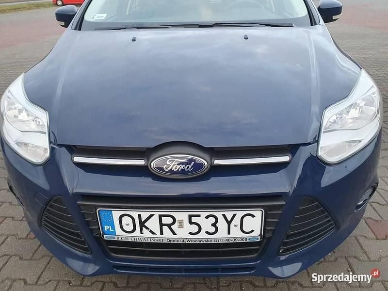 Granatowy Używany 2014 Ford Focus Hatchback | 24 800 zł (Dobra cena) - Obraz 1/4