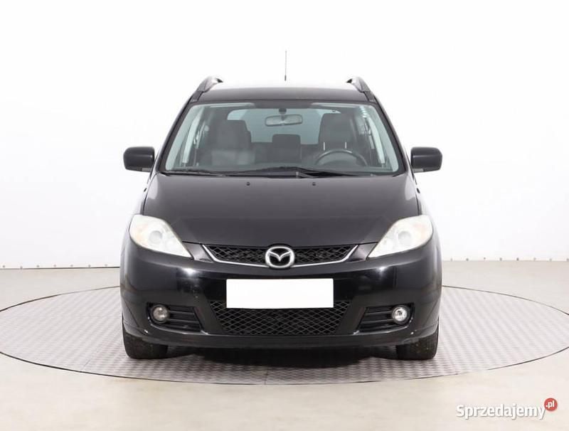 Czarny Używany 2007 Mazda 5 Minivan | 7999 zł (Dobra cena) - Obraz 1/4