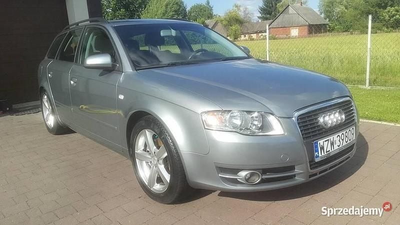 Szary Używany 2007 Audi A4 Kombi | 11 900 zł (Dobra cena) - Obraz 1/4