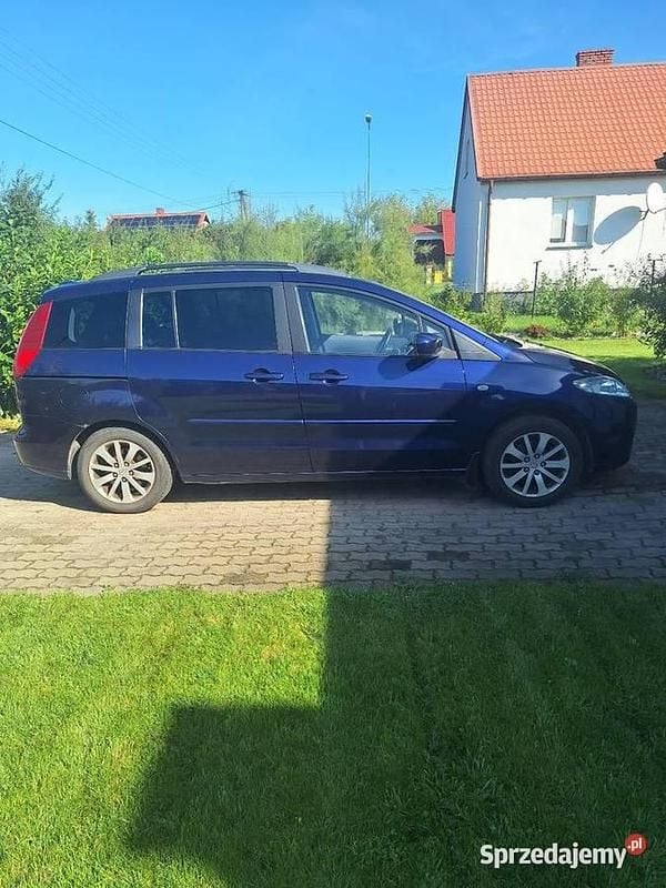 Niebieski Używany 2006 Mazda 5 Minivan | 5500 zł (Dobra cena) - Obraz 1/4