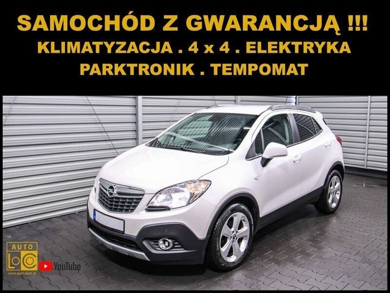 Biały (metalik) Używany 2013 Opel Mokka SUV | 34 999 zł (Dobra cena) - Obraz 1/4