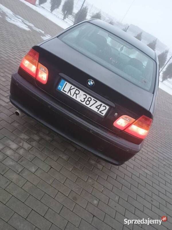 Czarny Używany 2003 BMW 316 Sedan/Limuzyna | 4000 zł - Obraz 1/4