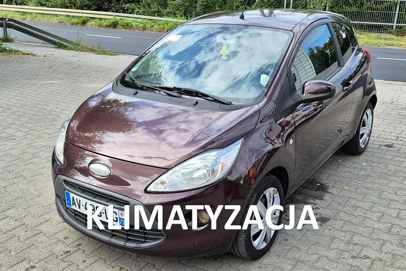 Bordowy (metalik, perła) Używany 2010 Ford Ka Hatchback | 7700 zł - Obraz 1/4