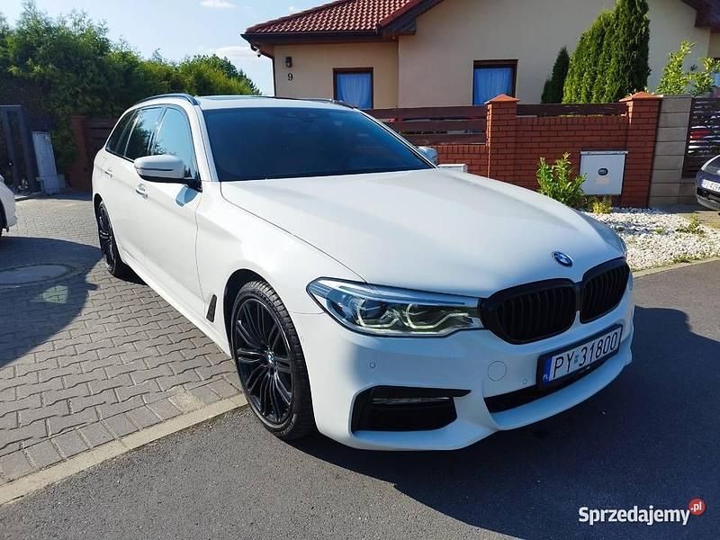 Biały Używany 2017 BMW 530 Kombi | 89 500 zł (Super Cena) - Obraz 1/4