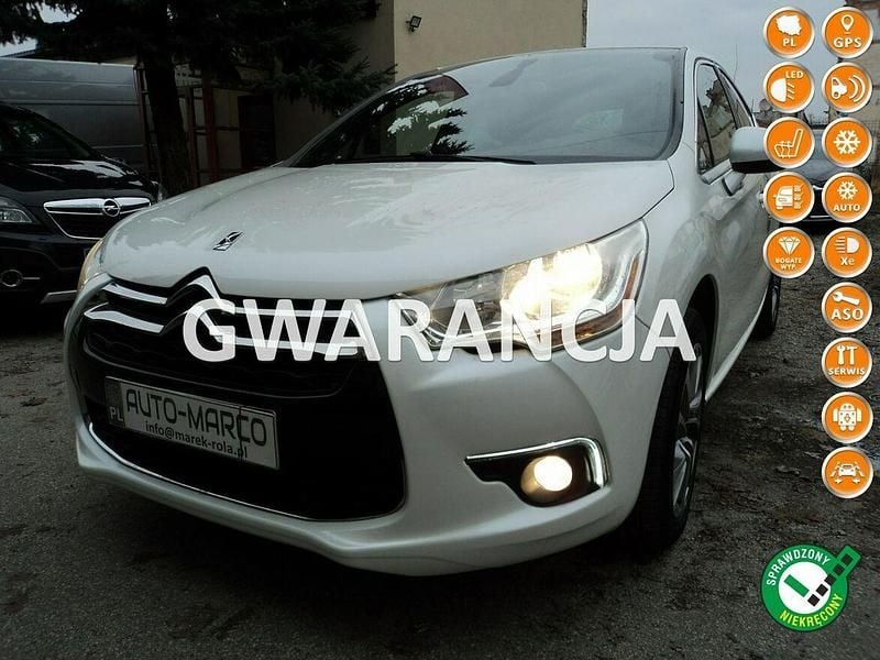 Biały Używany 2015 Citroën DS4 Hatchback | 33 500 zł (Dość drogi) - Obraz 1/4
