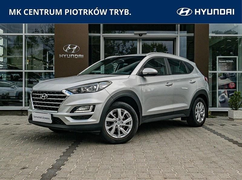 Srebrny (metalik) Używany 2019 Hyundai Tucson Comfort SUV | 69 900 zł (Dobra cena) - Obraz 1/4
