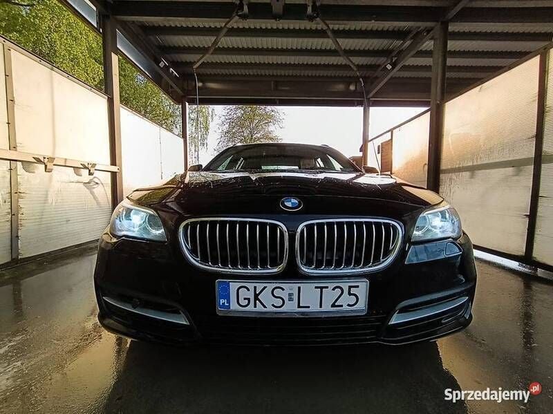 Czarny Używany 2014 BMW 520 Sedan/Limuzyna | 47 500 zł (Super Cena) - Obraz 1/4