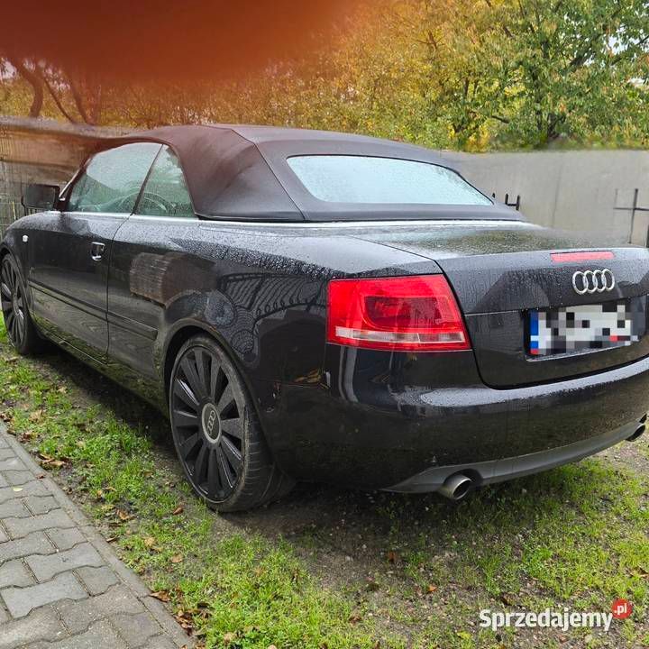 Czarny Używany 2001 Audi A4 Cabriolet Kabriolet | 14 000 zł - Obraz 1/2