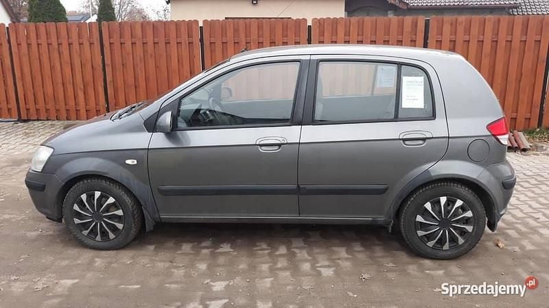 Szary Używany 2005 Hyundai Getz Hatchback | 3600 zł (Uczciwa cena) - Obraz 1/4