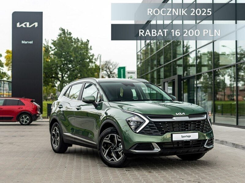 Zielony (metalik) Nowe 2025 Kia Sportage 2 SUV | 134 900 zł (Super Cena) - Obraz 1/4