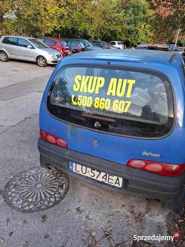 Niebieski Używany 2002 Fiat Seicento Hatchback | 1100 zł (Super Cena) - Obraz 1/3