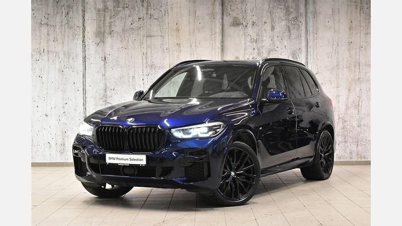 Niebieski tanzanite bmw individual metalizowany Używany 2022 BMW X5 Shadowline SUV | 264 800 zł (Uczciwa cena) - Obraz 1/3