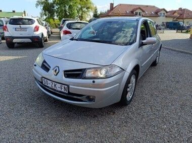 Srebrny Używany 2008 Renault Mégane II Hatchback | 13 900 zł - Obraz 1/4