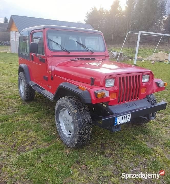 Używany Jeep Wrangler 1995 Czerwony SUV