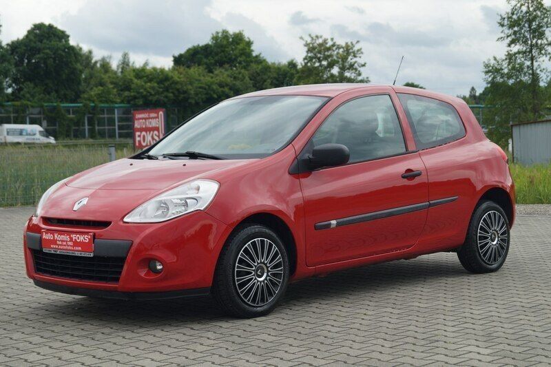 Czerwony Używany 2009 Renault Clio II Hatchback | 12 900 zł (Dość drogi) - Obraz 1/4