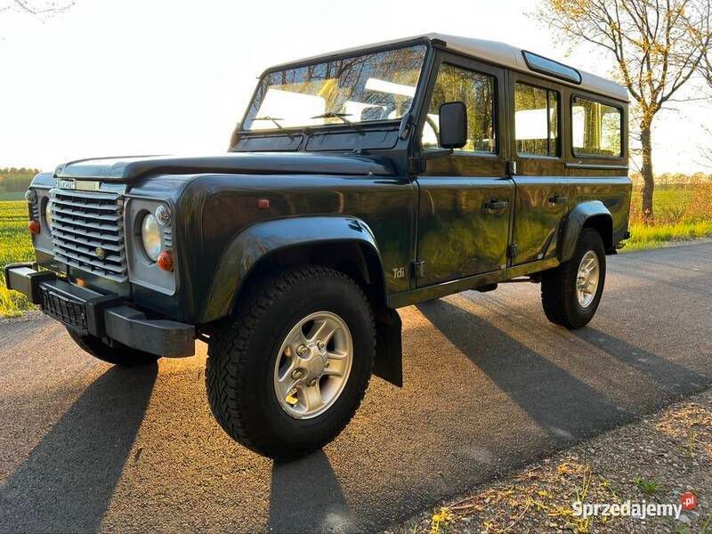 Zielony Używany 1996 Land Rover Defender SUV | 85 900 zł - Obraz 1/4