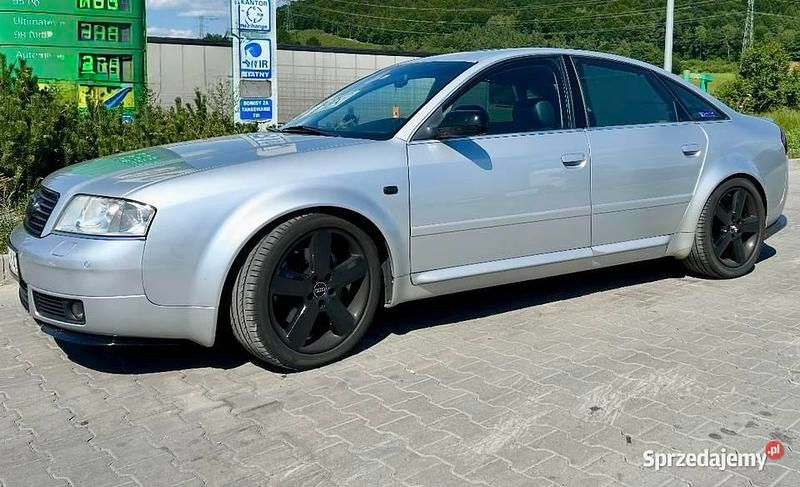 Szary Używany 2002 Audi A6 Sedan/Limuzyna | 28 000 zł - Obraz 1/4