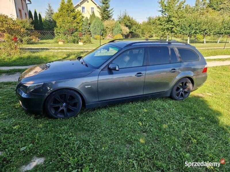 Grafitowy Używany 2005 BMW 525 Kombi | 14 500 zł (Super Cena) - Obraz 1/4