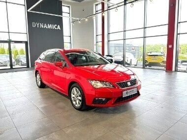 Czerwony Używany 2019 Seat Leon ST Style Kombi | 57 500 zł (Uczciwa cena) - Obraz 1/3