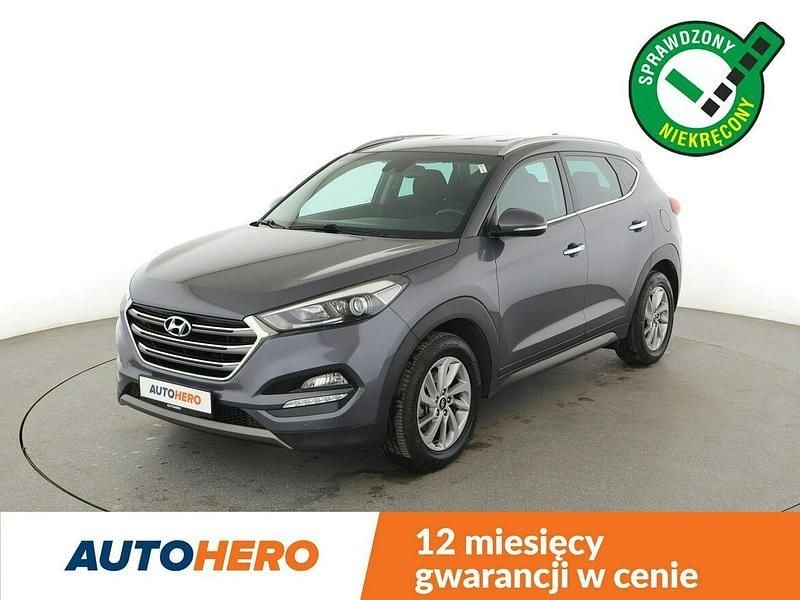 Szary Używany 2015 Hyundai Tucson Xpossible SUV | 58 900 zł (Uczciwa cena) - Obraz 1/3
