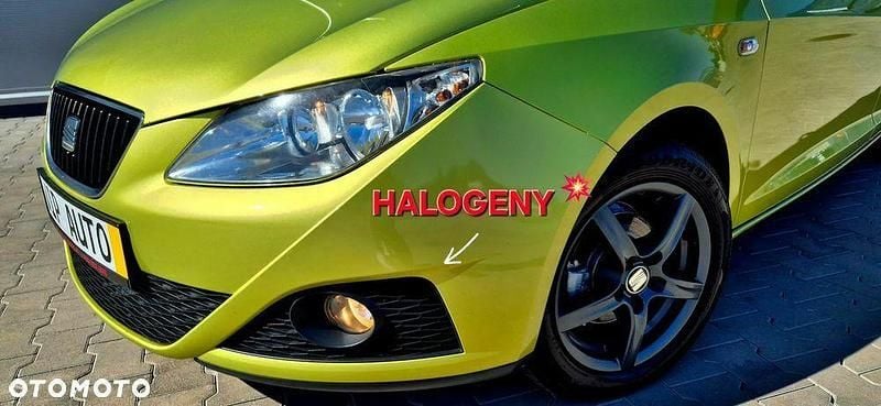 Używany Seat Ibiza Style 2008 Zielony Sedan/Limuzyna