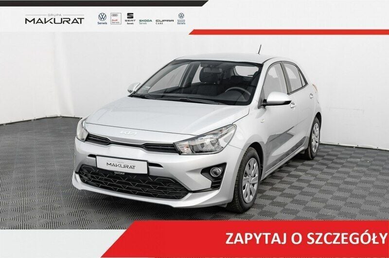 Srebrny (metalik) Używany 2021 Kia Rio 2 Hatchback | 53 850 zł (Uczciwa cena) - Obraz 1/4