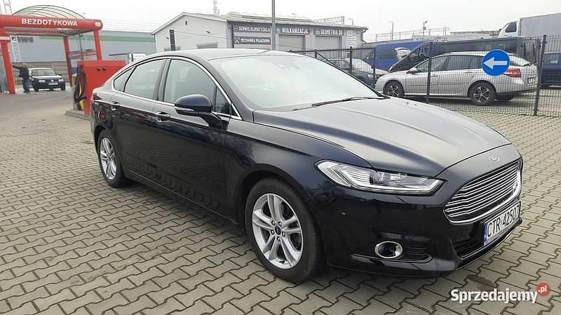 Czarny Używany 2018 Ford Mondeo Hatchback | 49 900 zł (Uczciwa cena) - Obraz 1/4