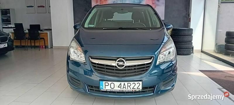 Niebieski Używany 2017 Opel Meriva Minivan | 39 900 zł (Dość drogi) - Obraz 1/2