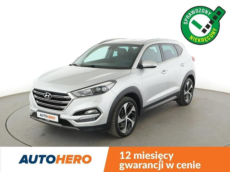 Srebrny Używany 2015 Hyundai Tucson SUV | 65 200 zł (Uczciwa cena) - Obraz 1/3
