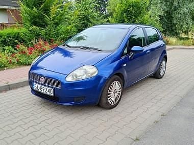 Niebieski Używany 2008 Fiat Grande Punto Hatchback | 7490 zł (Uczciwa cena) - Obraz 1/4
