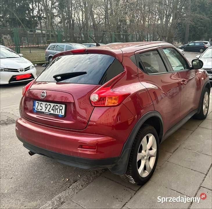 Używany Nissan Juke Tekna 2012 Czerwony SUV