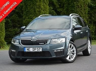 Szary Używany 2016 Skoda Octavia vRS Kombi | 52 900 zł (Dobra cena) - Obraz 1/4