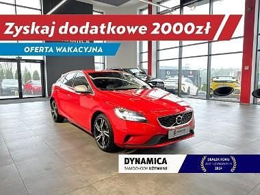 Czerwony Używany 2018 Volvo V40 Kombi | 81 700 zł - Obraz 1/4
