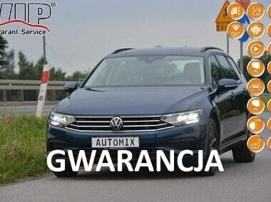 Niebieski Używany 2021 VW Passat Kombi | 98 299 zł (Dość drogi) - Obraz 1/4