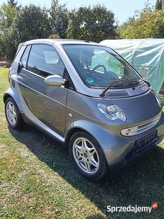 Szary Używany 2001 Smart ForTwo Cabrio Kabriolet | 5700 zł - Obraz 1/4
