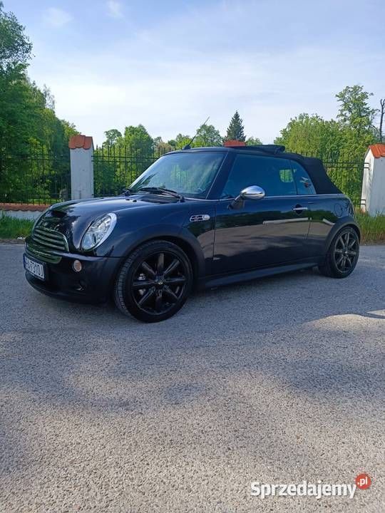 Granatowy Używany 2006 Mini Cooper S Cabriolet Kabriolet | 23 489 zł - Obraz 1/4