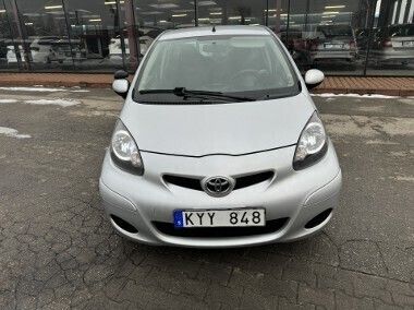 Srebrny Używany 2010 Toyota Aygo Hatchback | 13 900 zł (Drogi) - Obraz 1/4