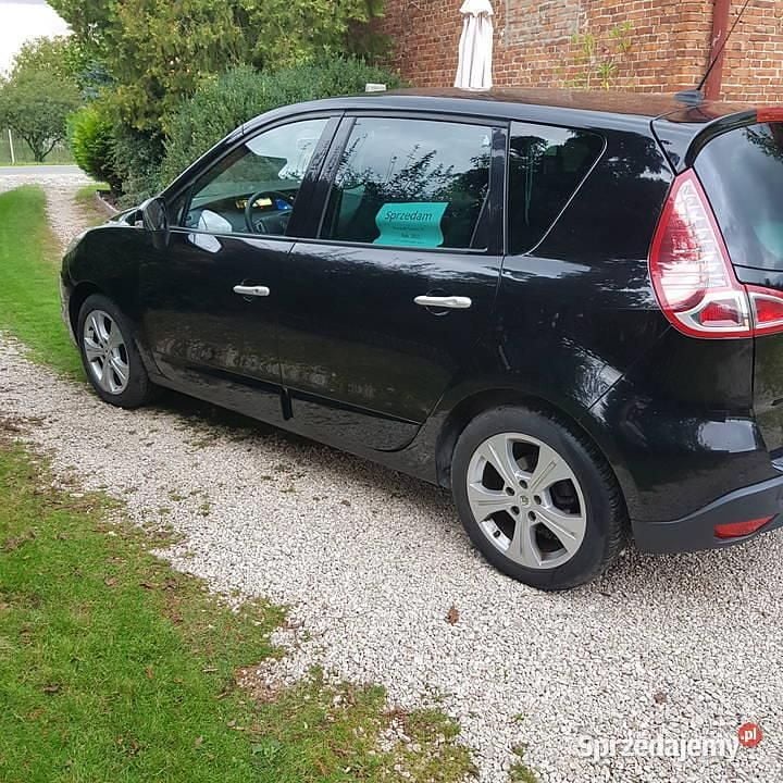 Czarny Używany 2011 Renault Scénic Minivan | 17 200 zł (Uczciwa cena) - Obraz 1/4