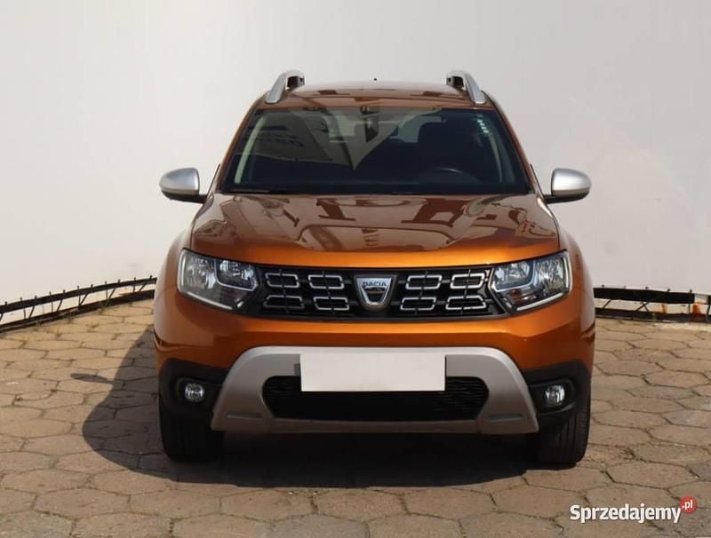 Pomarańczowy Używany 2019 Dacia Duster SUV | 49 999 zł (Dobra cena) - Obraz 1/4