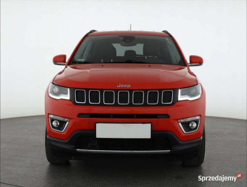 Pomarańczowy Używany 2019 Jeep Compass SUV | 84 999 zł (Uczciwa cena) - Obraz 1/4