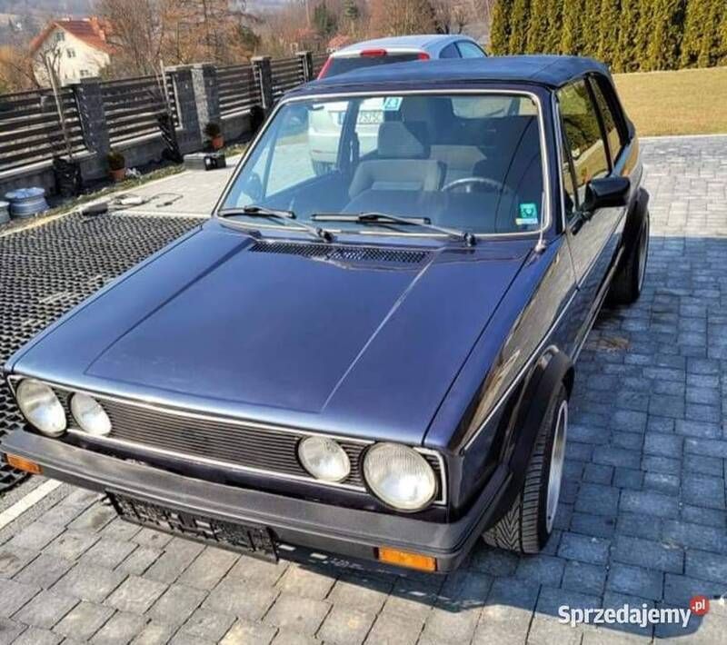 Używany 1986 VW Golf II Karmann Kabriolet | 27 500 zł - Obraz 1/4