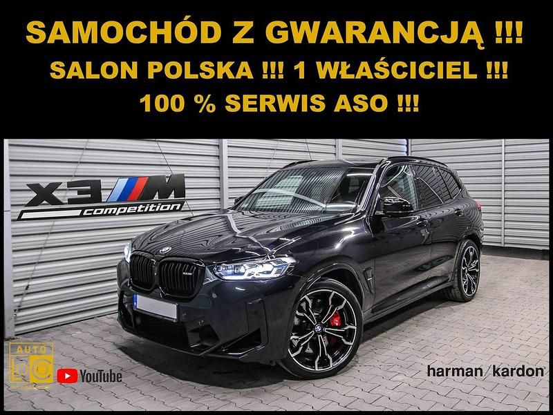 Używany BMW X3 M 510 KM (375 kW) 2021 Czarny (metalik) SUV