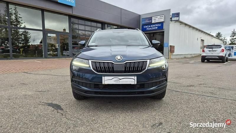 Zielony ciemny (metalik) Używany 2018 Skoda Karoq Style SUV | 83 900 zł (Uczciwa cena) - Obraz 1/4