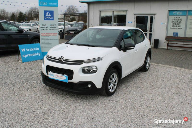 Biały Używany 2020 Citroën C3 Feel Hatchback | 35 877 zł (Dobra cena) - Obraz 1/4