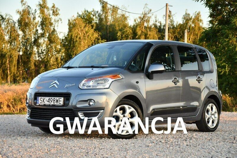 Szary (metalik, perła) Używany 2009 Citroën C3 Picasso Minivan | 15 999 zł (Dobra cena) - Obraz 1/4
