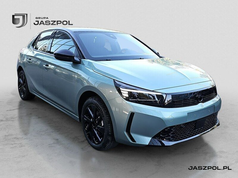 Nowe Opel Corsa 100 KM (73 kW) 2025 Zielony jasny (metalik) Hatchback