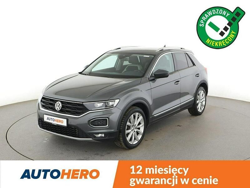 Szary Używany 2018 VW T-Roc SUV | 68 800 zł (Super Cena) - Obraz 1/3