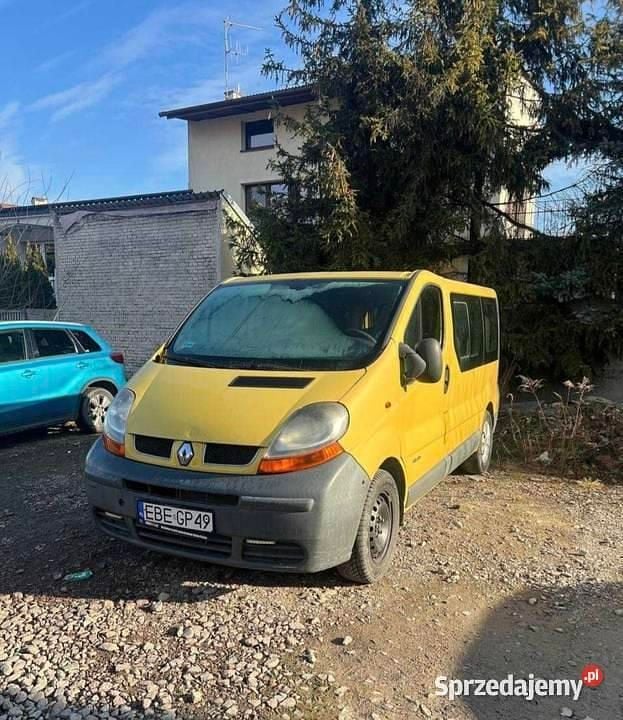 Żółty Używany 2005 Renault Trafic Van | 14 999 zł (Super Cena) - Obraz 1/4