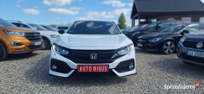 Biały Używany 2019 Honda Civic Hatchback | 72 900 zł (Dość drogi) - Obraz 1/4